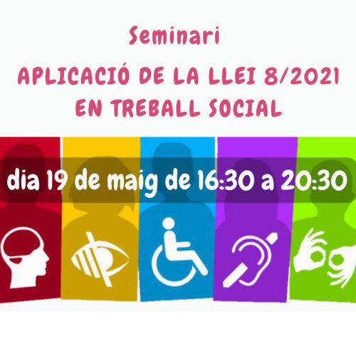 Seminario “Aplicación de la Ley 8/2021 En Trabajo Social”