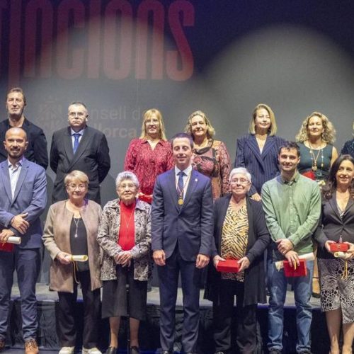 El Consell de Mallorca entrega sus distinciones, honores y premios 2023