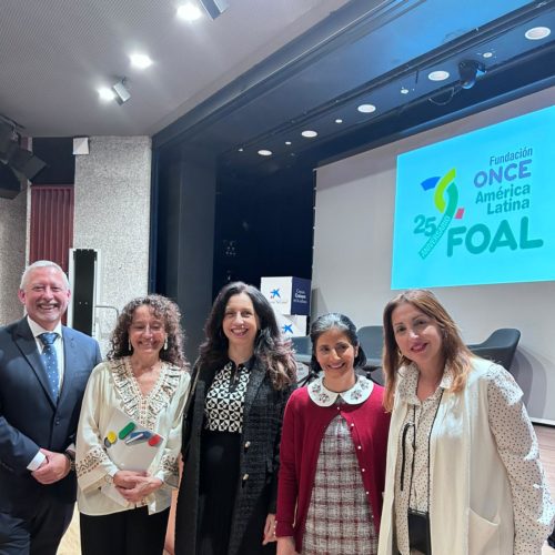 La UNED Illes Balears presente en el 25 Aniversario de la Fundación ONCE América Latina (FOAL)