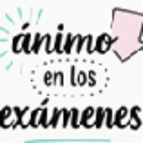 Ánimo en la semana de exámenes