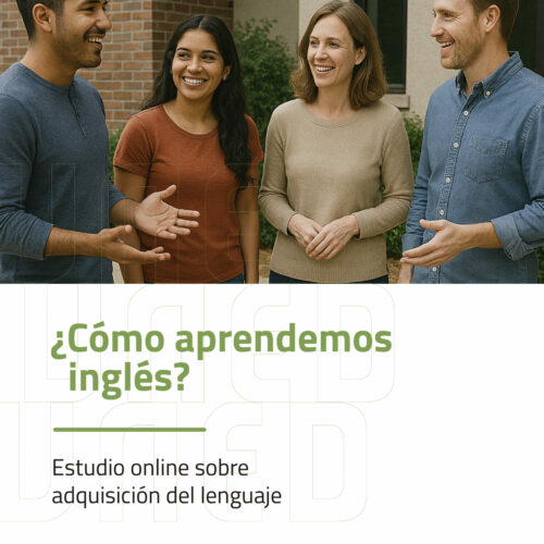 Se buscan nativos y estudiantes de inglés para investigar cómo se adquiere el lenguaje