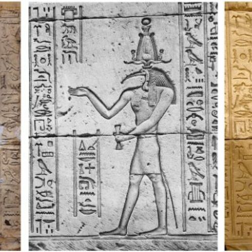 Tres calcos olvidados en Roma revelan la huella del primer español en una campaña arqueológica en Egipto
