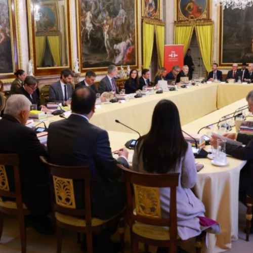 El rector de la UNED participa en la reunión anual del Patronato del Instituto Cervantes