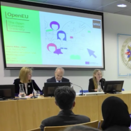 La UNED comparte su modelo de educación digital y a distancia con universidades internacionales en el marco de la iniciativa OPEN EU