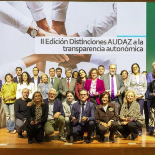UNED Madrid acoge la entrega de los II Premios AUDAZ a la Transparencia Autonómica