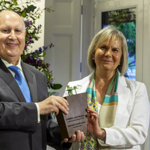 La catedrática de la UNED, Rosa María Martín-Aranda, galardonada con el X Premio Julio Peláez