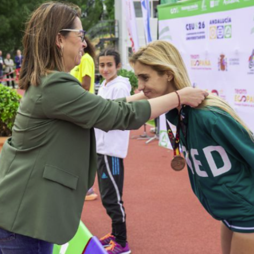 La UNED suma trece medallas en los Campeonatos de España Universitarios 2026