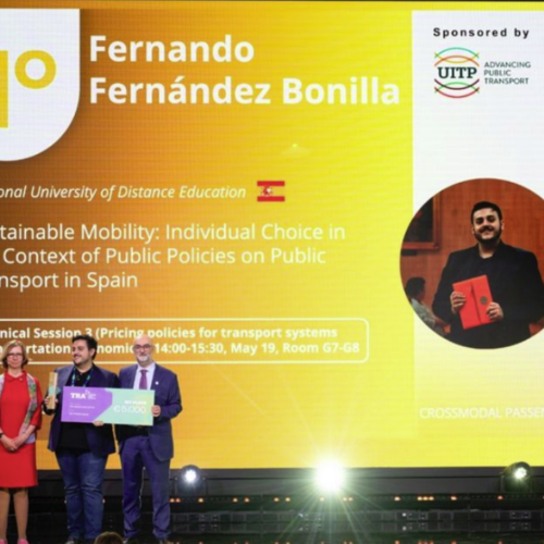 Un investigador de la UNED gana el premio europeo TRA VISIONS 2026