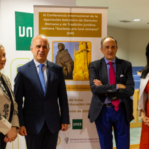 Especialistas europeos reivindican en la UNED la vigencia del Derecho romano