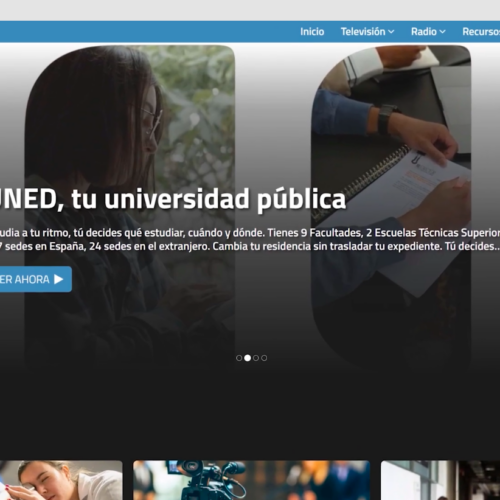 Canal UNED se renueva para facilitar el acceso al conocimiento y compartir su archivo sonoro histórico